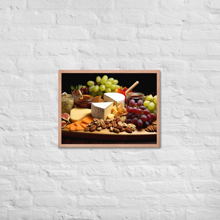 Cheese Platter Framed poster 🤤 from Yumify.AI