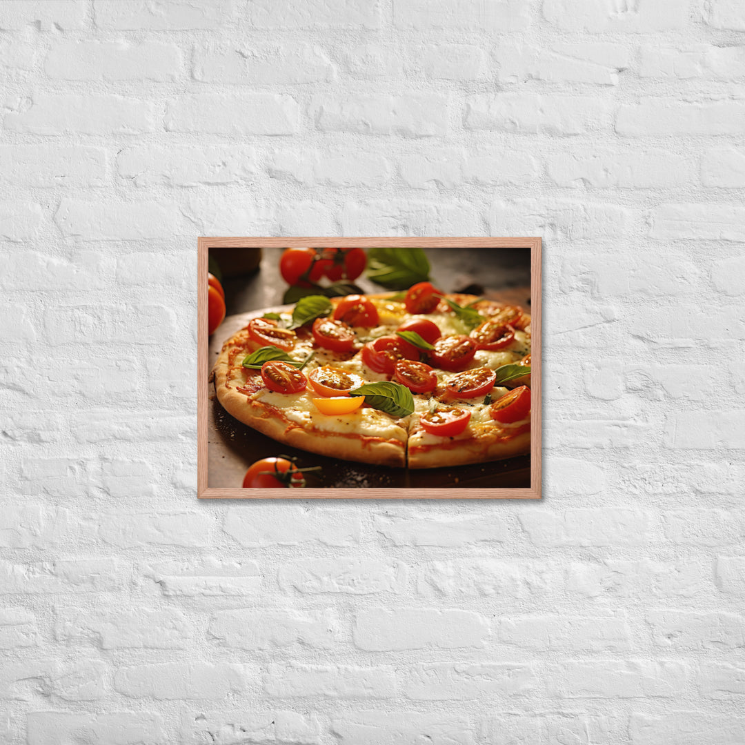 Cheese Pizza Framed poster 🤤 from Yumify.AI