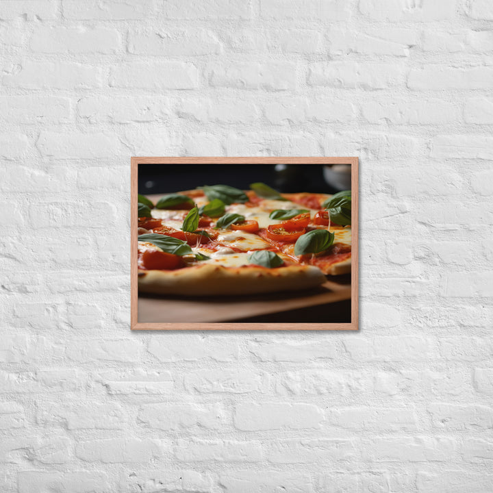 Margherita Pizza Framed poster 🤤 from Yumify.AI