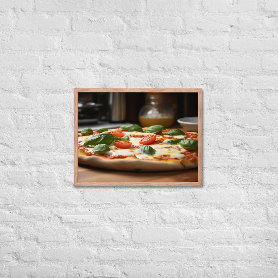 Margherita Pizza Framed poster 🤤 from Yumify.AI