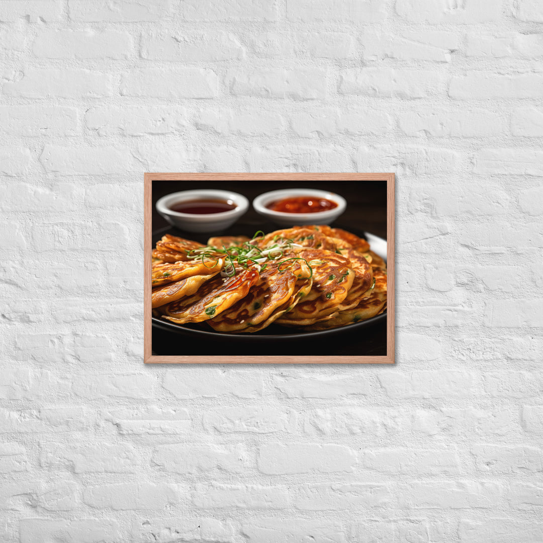 Kimchi Jeon Framed poster 🤤 from Yumify.AI