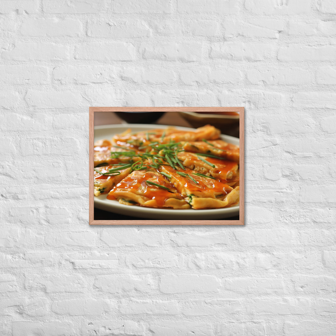 Kimchi Jeon Framed poster 🤤 from Yumify.AI