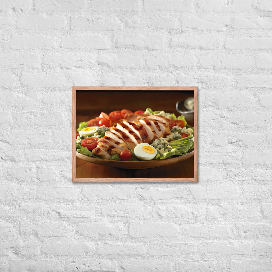 Cobb Salad Framed poster 🤤 from Yumify.AI