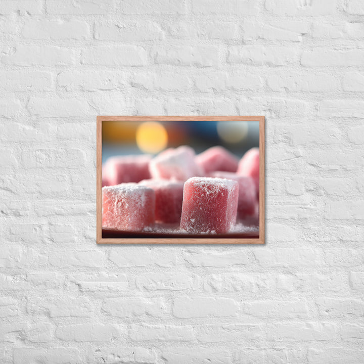 Turkish Delight Framed poster 🤤 from Yumify.AI