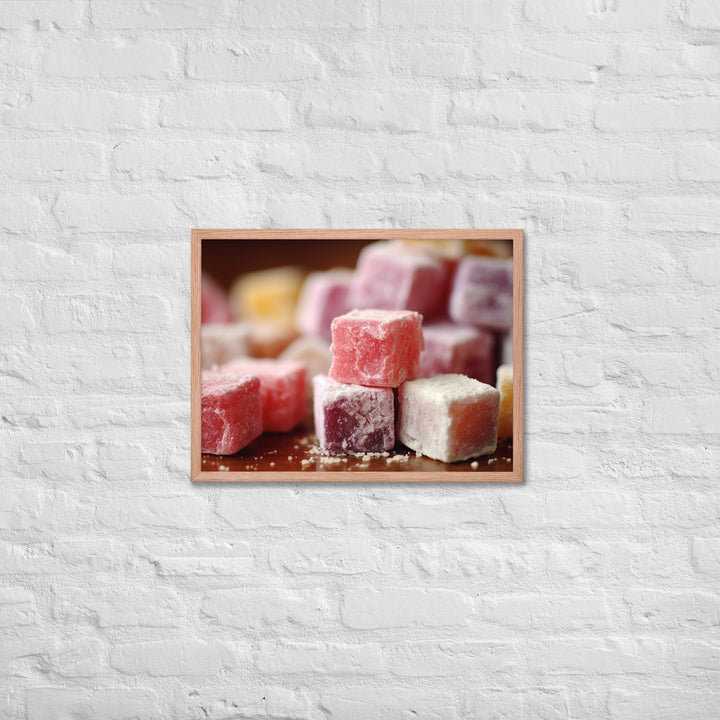 Turkish Delight Framed poster 🤤 from Yumify.AI