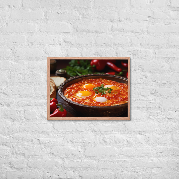 Menemen Framed poster 🤤 from Yumify.AI