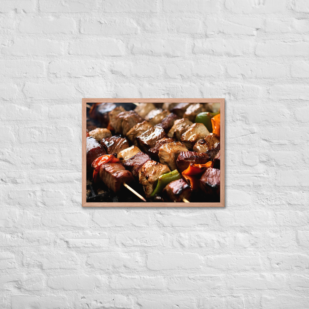 Kebab Framed poster 🤤 from Yumify.AI