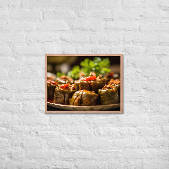 Dolma Framed poster 🤤 from Yumify.AI