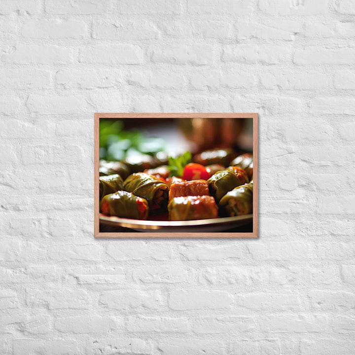 Dolma Framed poster 🤤 from Yumify.AI