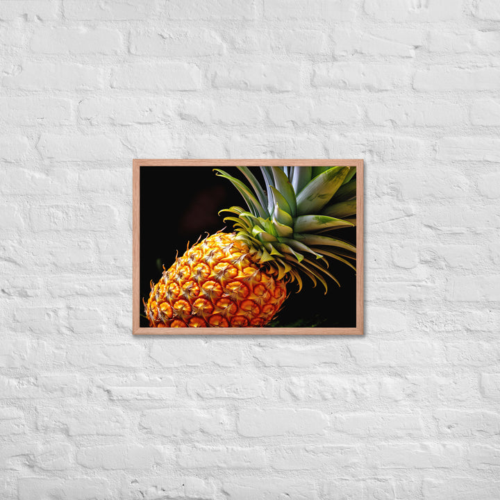 Pineapple Framed poster 🤤 from Yumify.AI