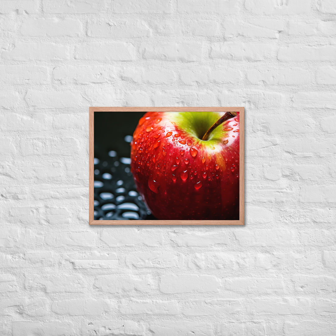 Apple Framed poster 🤤 from Yumify.AI