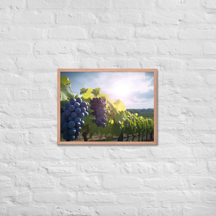 Vineyard Beauty Framed poster 🤤 from Yumify.AI