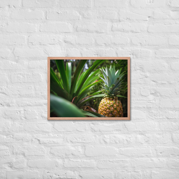 Tropical Oasis Framed poster 🤤 from Yumify.AI