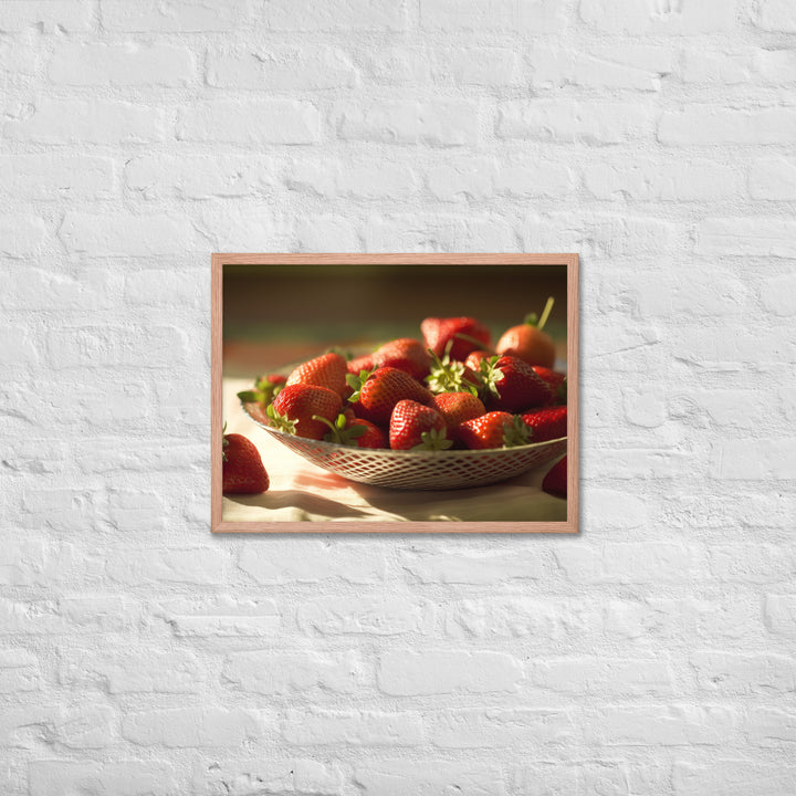 Sun Kissed Berries Framed poster 🤤 from Yumify.AI