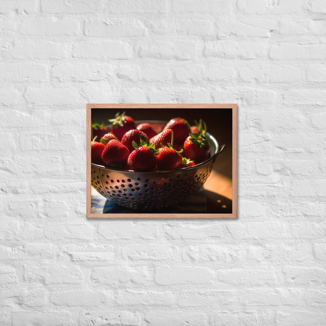 Sun Kissed Berries Framed poster 🤤 from Yumify.AI