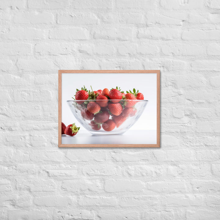 Berrylicious Treat Framed poster 🤤 from Yumify.AI