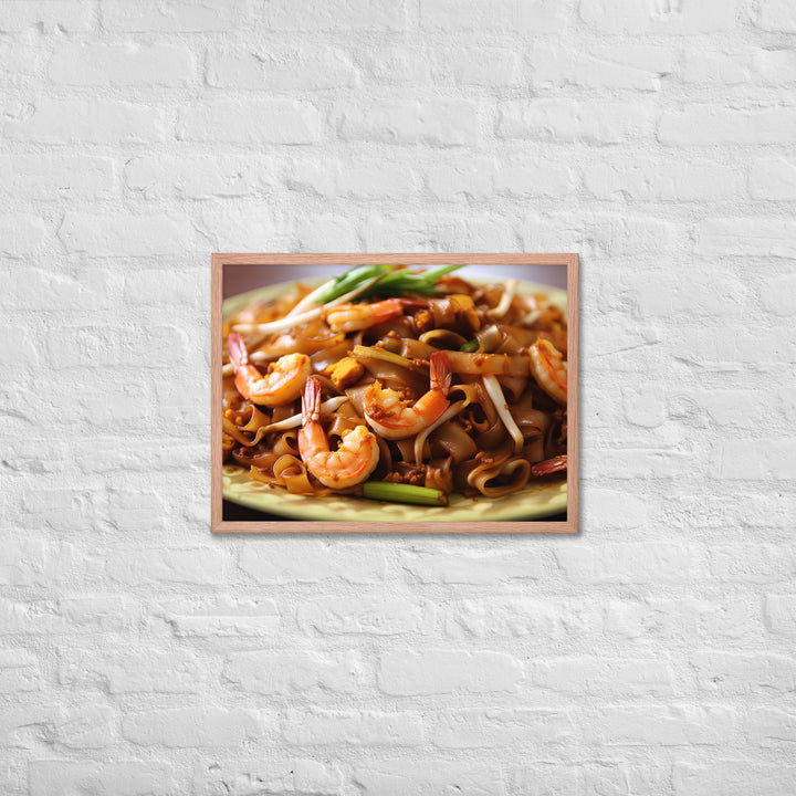 Char Kway Teow Framed poster 🤤 from Yumify.AI