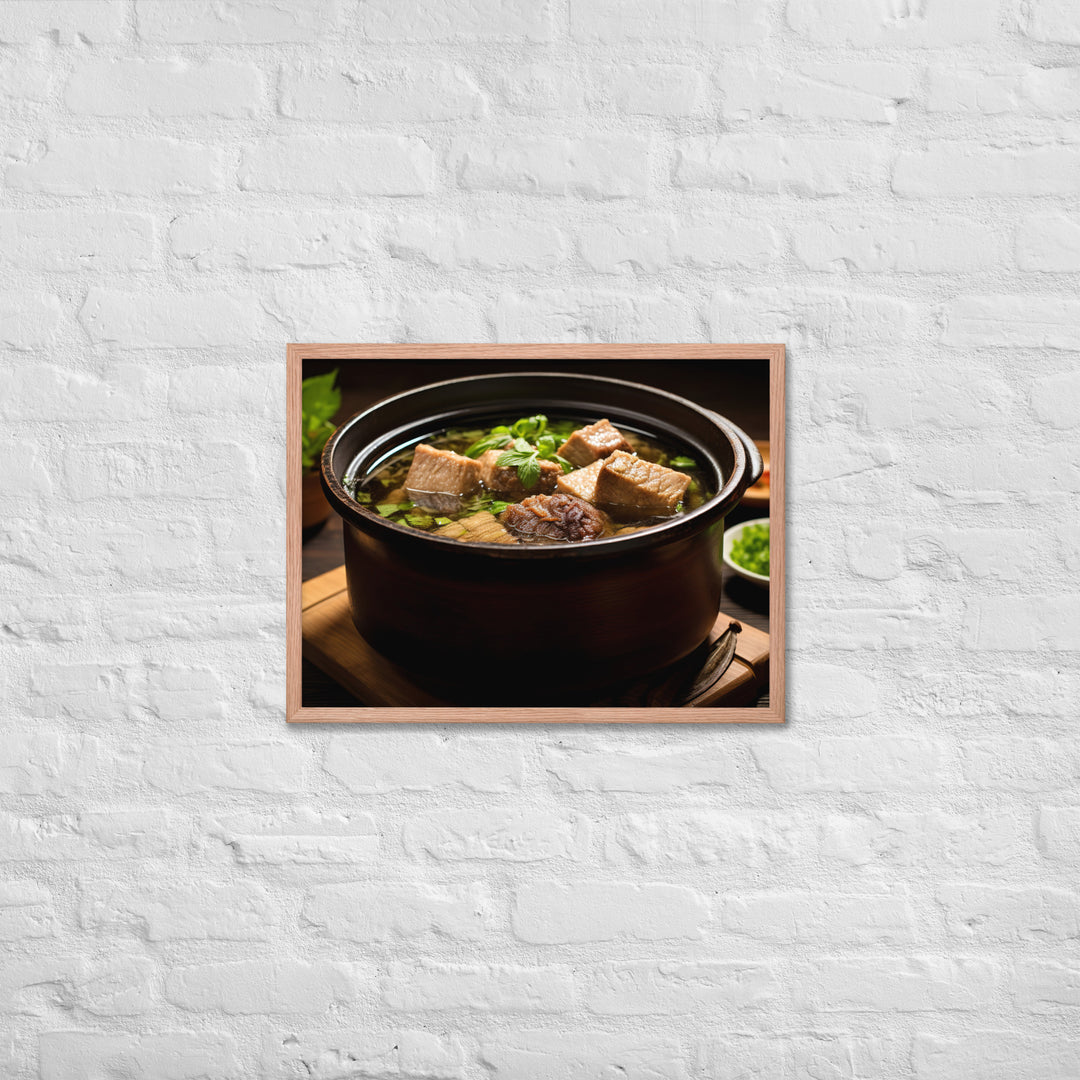 Bak Kut Teh Framed poster 🤤 from Yumify.AI