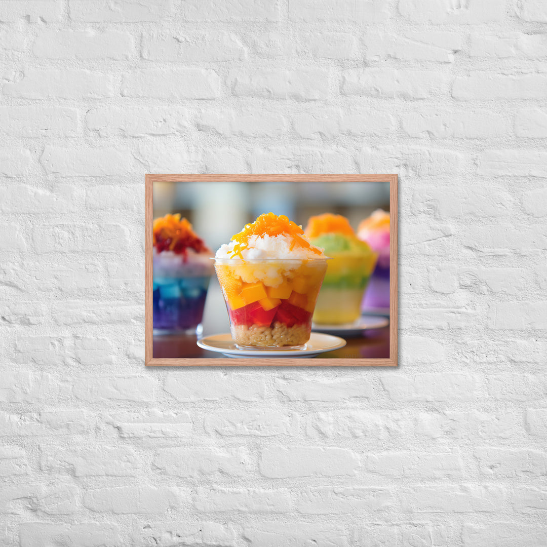 Halo Halo Framed poster 🤤 from Yumify.AI