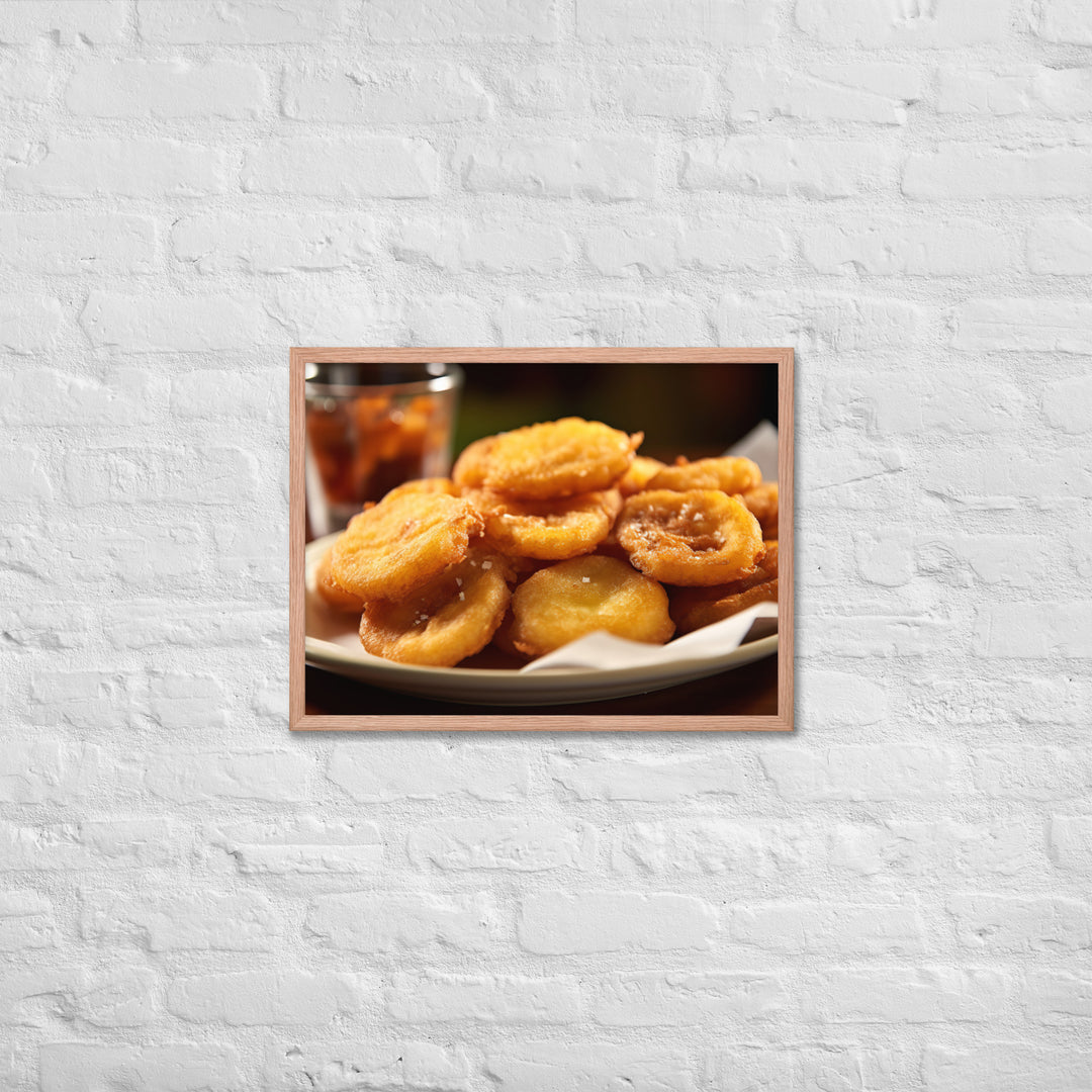 Pisang Goreng Framed poster 🤤 from Yumify.AI