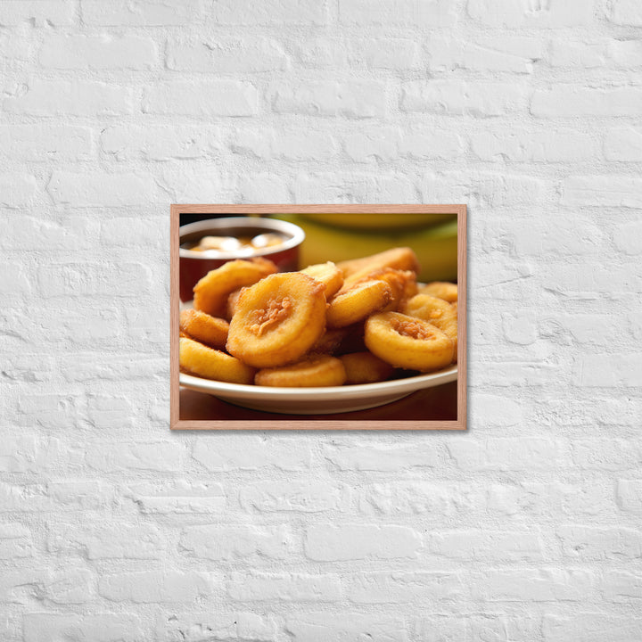 Pisang Goreng Framed poster 🤤 from Yumify.AI