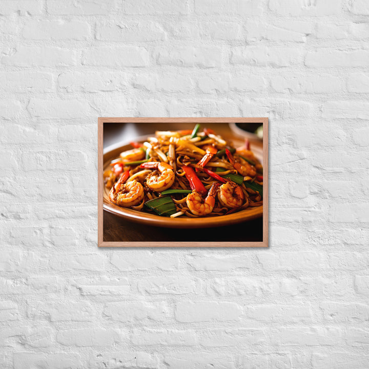 Mee Goreng Framed poster 🤤 from Yumify.AI