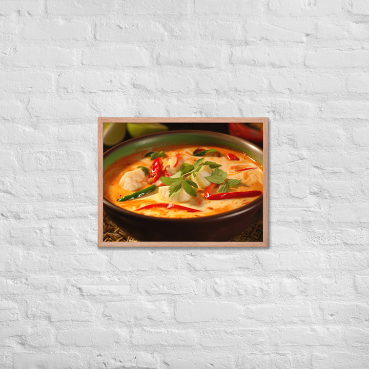Laksa Framed poster 🤤 from Yumify.AI