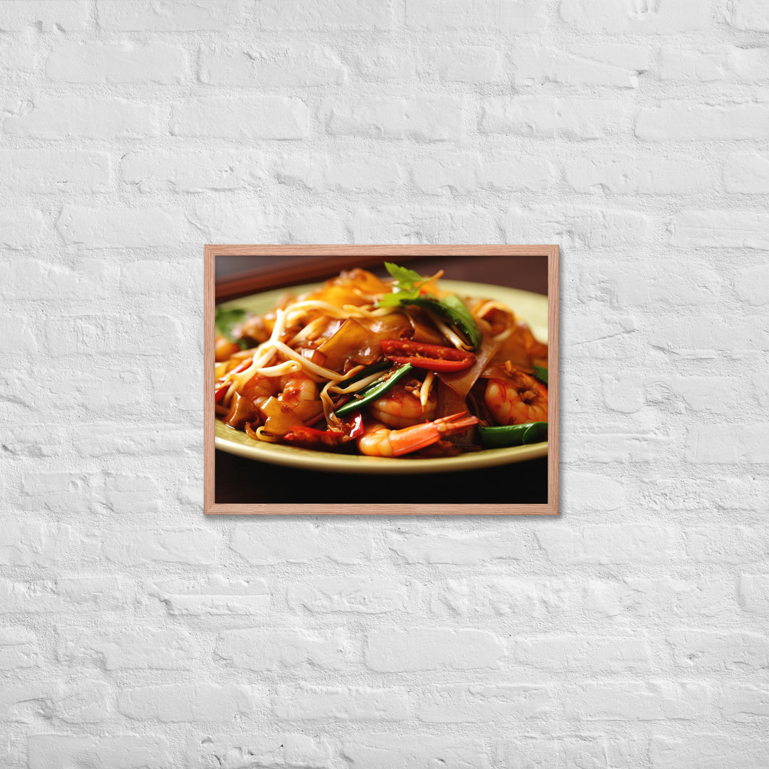 Char Kway Teow Framed poster 🤤 from Yumify.AI