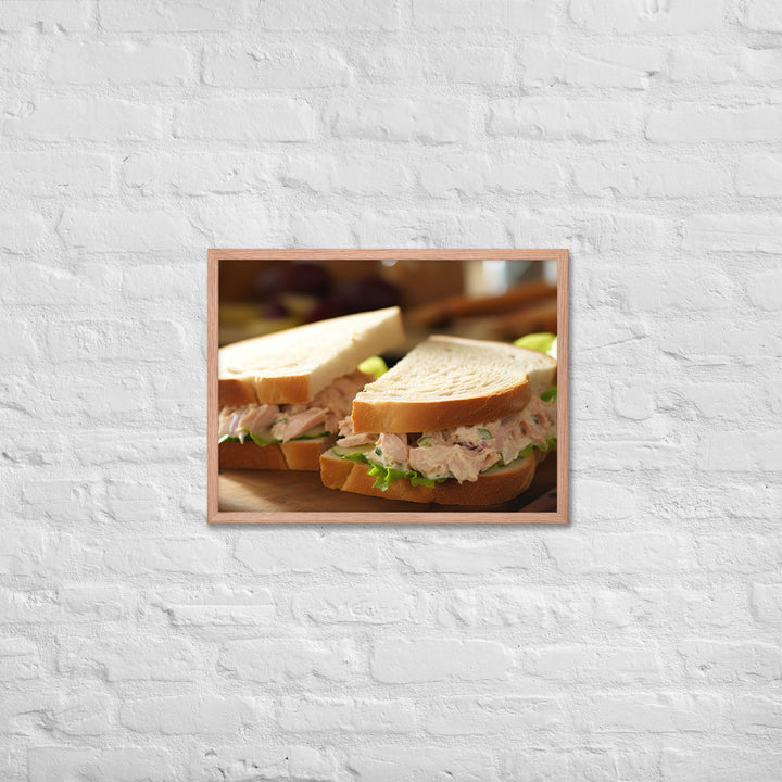 Tuna Salad Sandwich Framed poster 🤤 from Yumify.AI