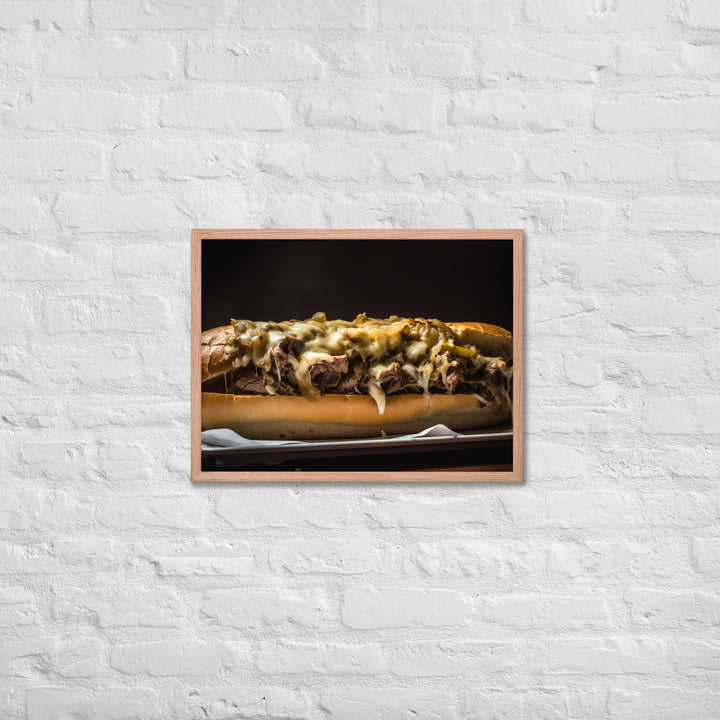 The Ultimate Philly Cheesesteak Framed poster 🤤 from Yumify.AI