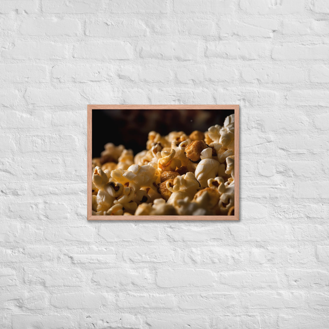 Kettle Corn Framed poster 🤤 from Yumify.AI