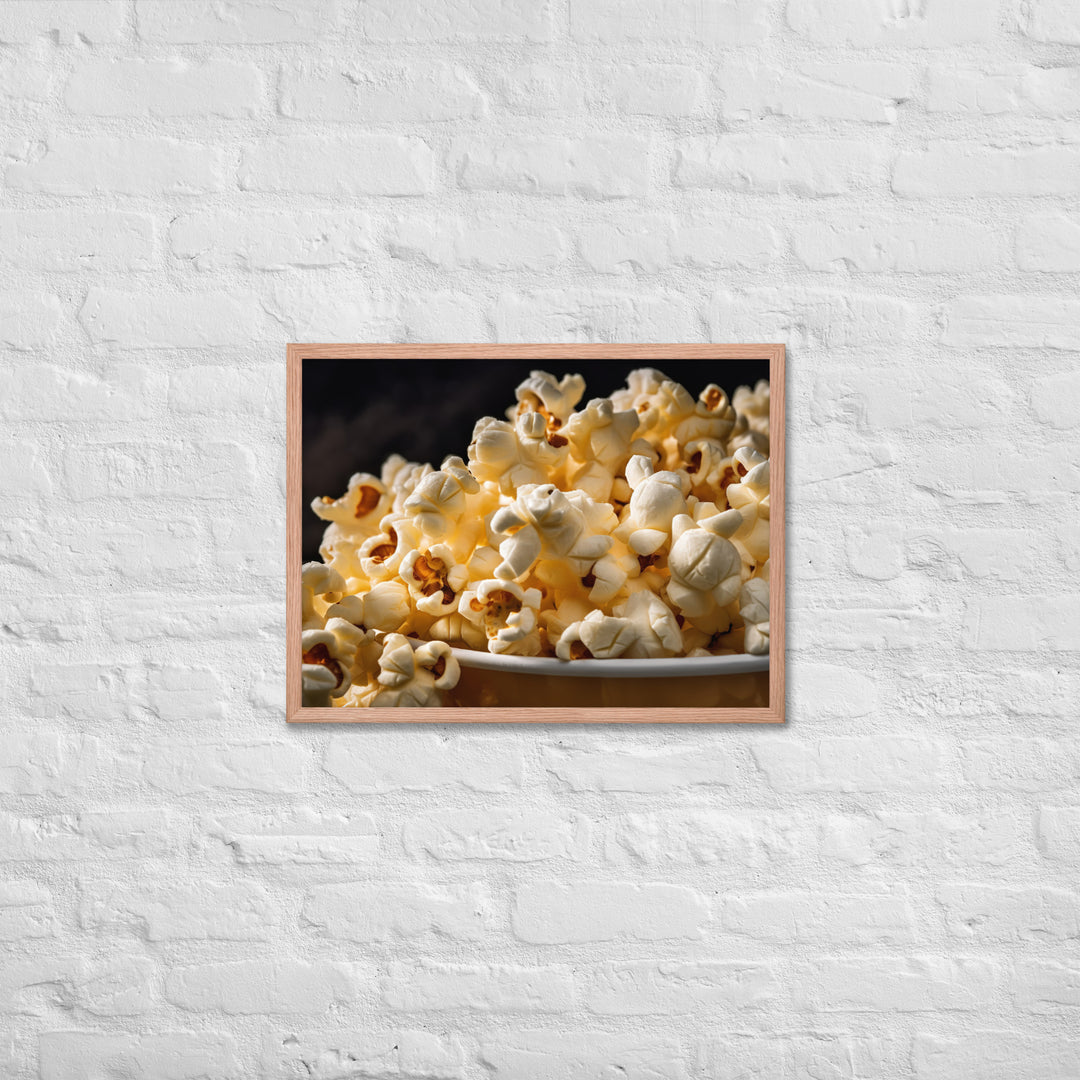 Kettle Corn Framed poster 🤤 from Yumify.AI