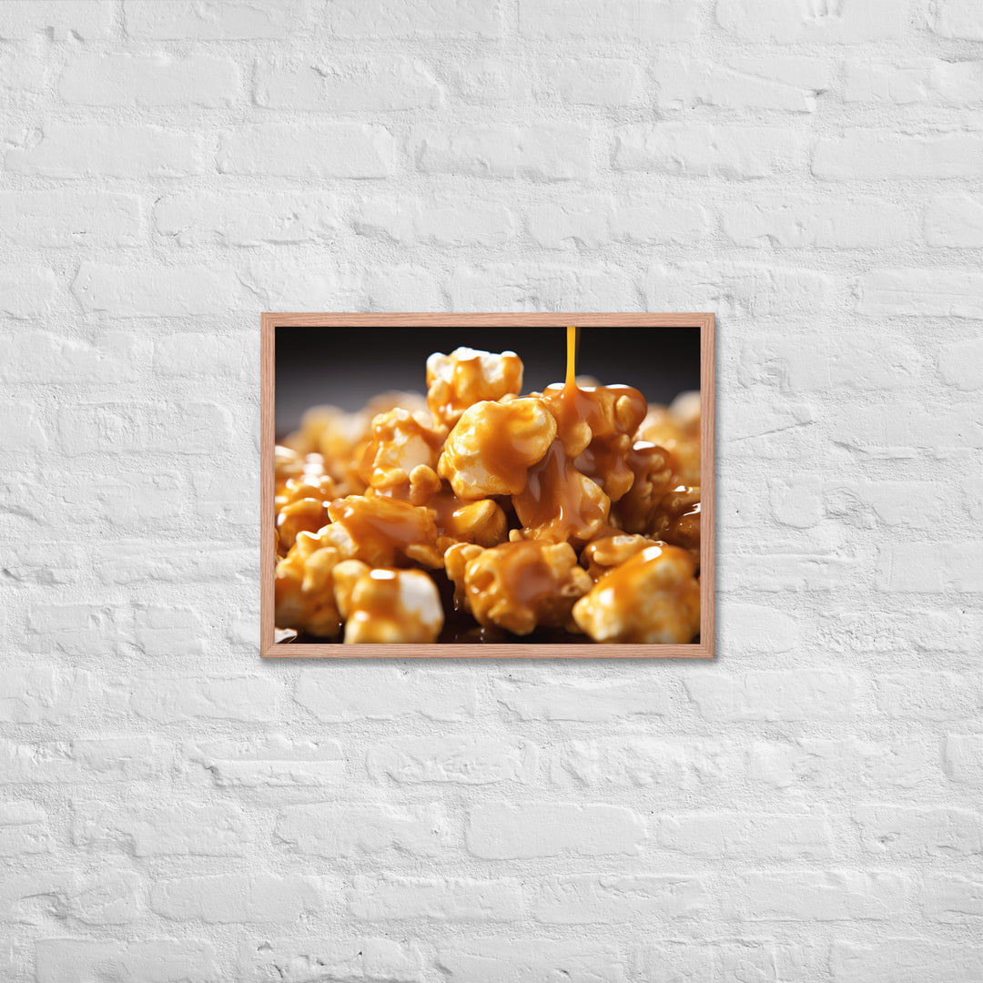 Caramel Popcorn Framed poster 🤤 from Yumify.AI