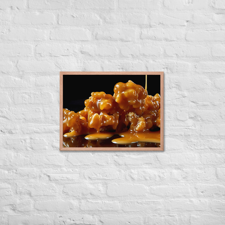 Caramel Popcorn Framed poster 🤤 from Yumify.AI