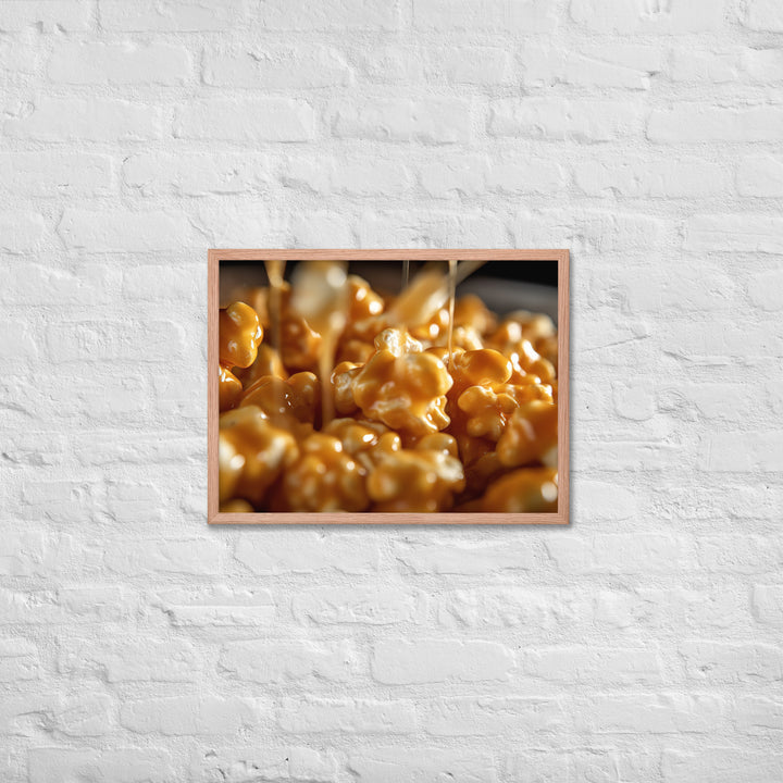 Caramel Popcorn Framed poster 🤤 from Yumify.AI