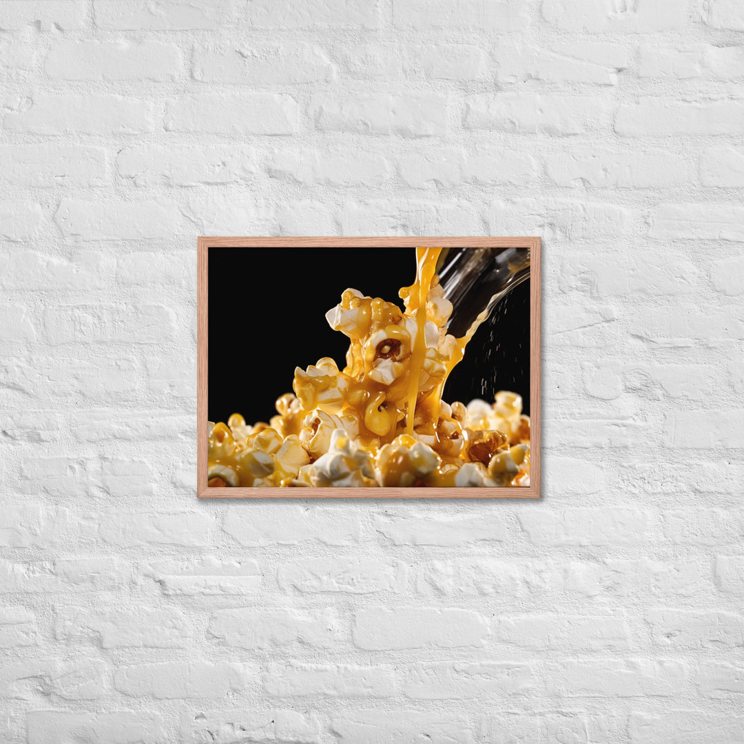 Buttered Popcorn Framed poster 🤤 from Yumify.AI