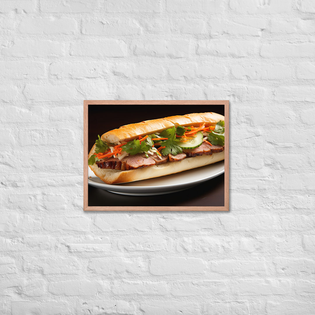 Banh Mi Framed poster 🤤 from Yumify.AI