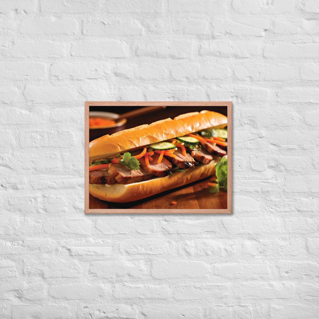 Banh Mi Framed poster 🤤 from Yumify.AI