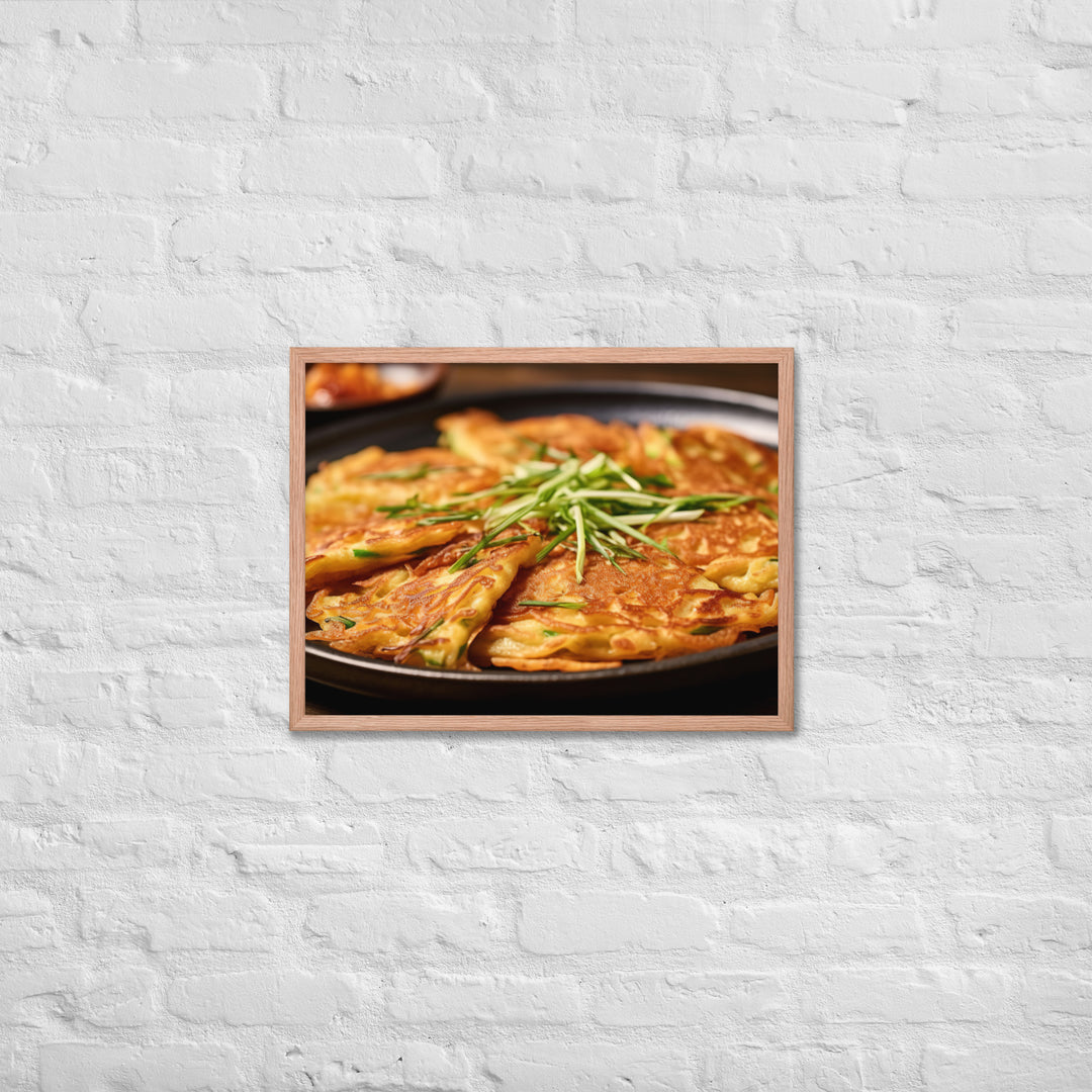 Haemul Pajeon Framed poster 🤤 from Yumify.AI