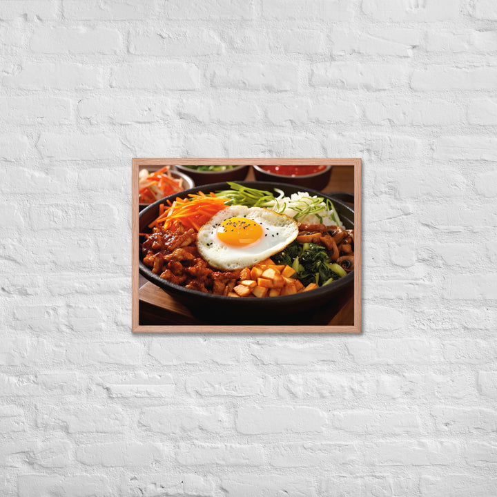 Bibimbap Framed poster 🤤 from Yumify.AI