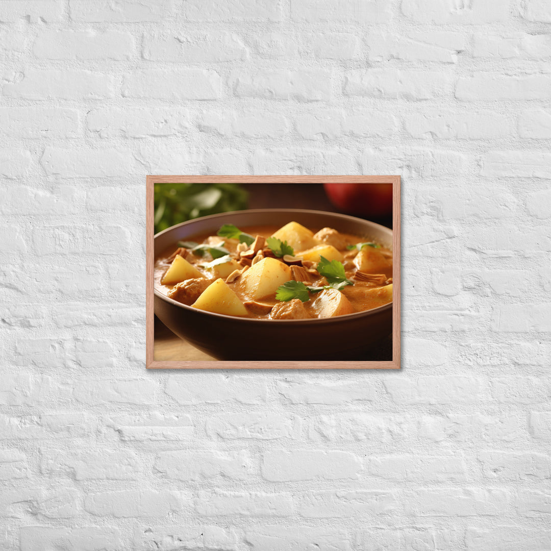 Massaman Curry Framed poster 🤤 from Yumify.AI