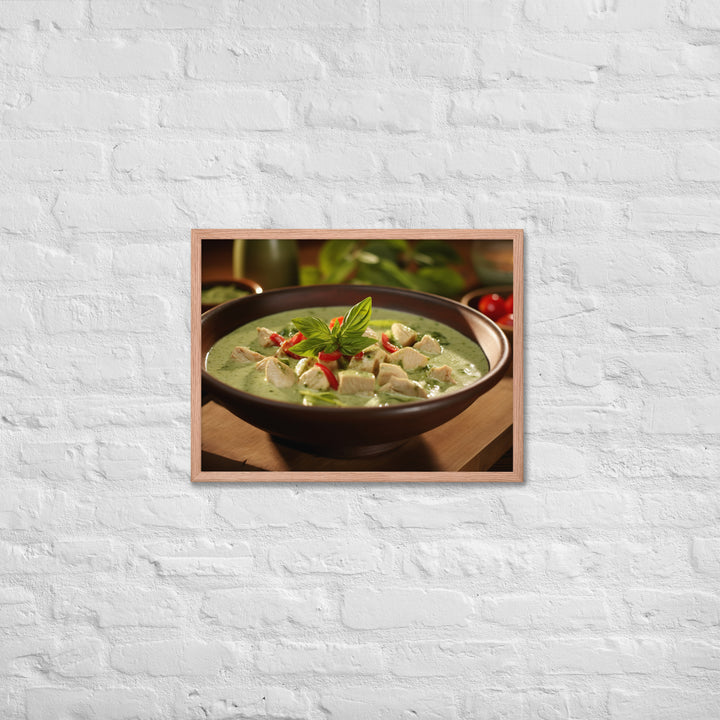 Green Curry Framed poster 🤤 from Yumify.AI