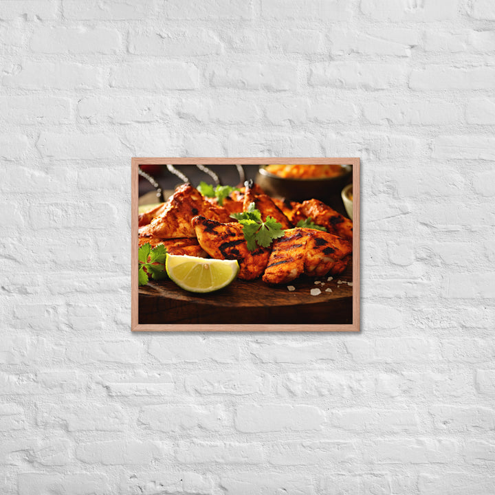 Tandoori Chicken Framed poster 🤤 from Yumify.AI