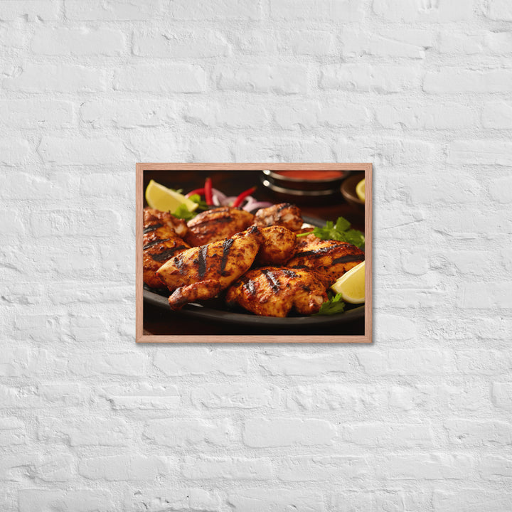 Tandoori Chicken Framed poster 🤤 from Yumify.AI