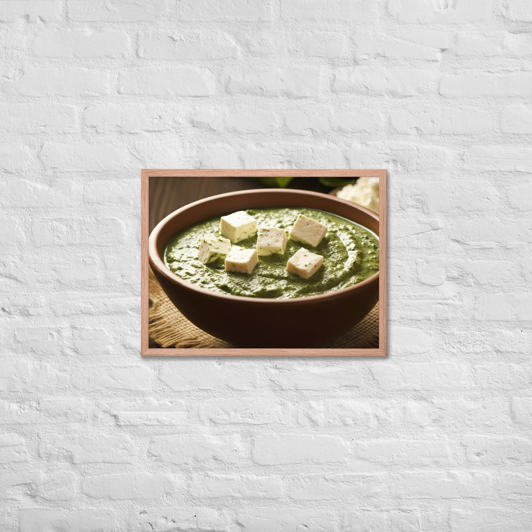 Palak Paneer Framed poster 🤤 from Yumify.AI