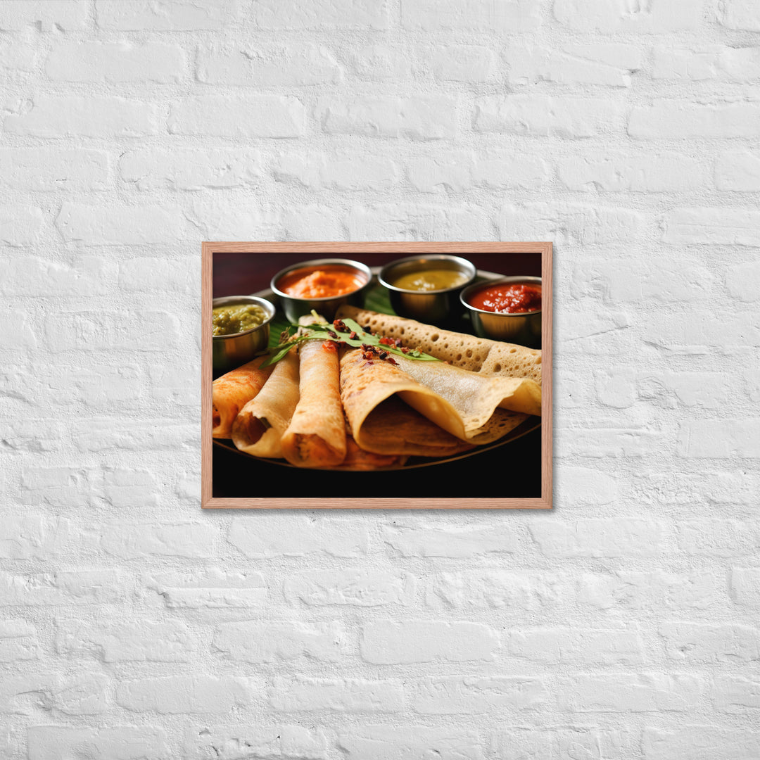 Masala Dosa Framed poster 🤤 from Yumify.AI