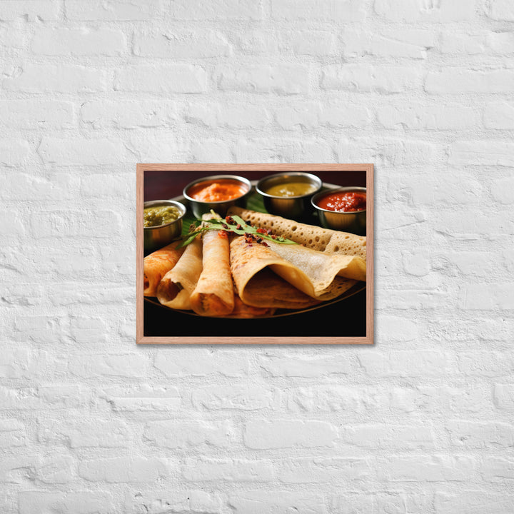 Masala Dosa Framed poster 🤤 from Yumify.AI