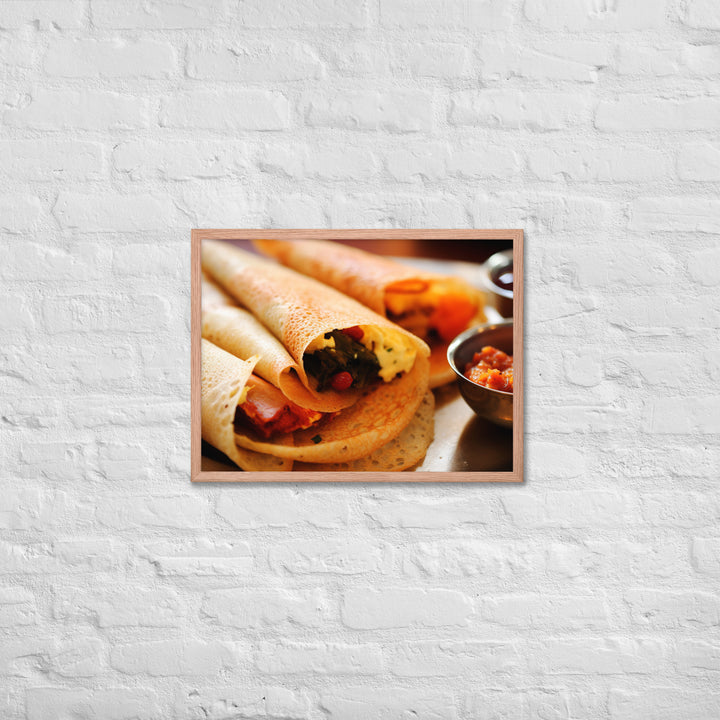 Masala Dosa Framed poster 🤤 from Yumify.AI