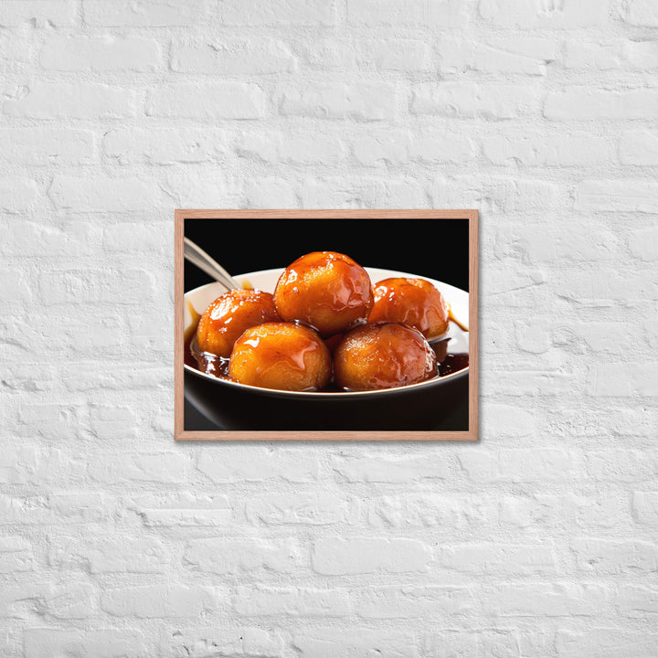 Gulab Jamun Framed poster 🤤 from Yumify.AI