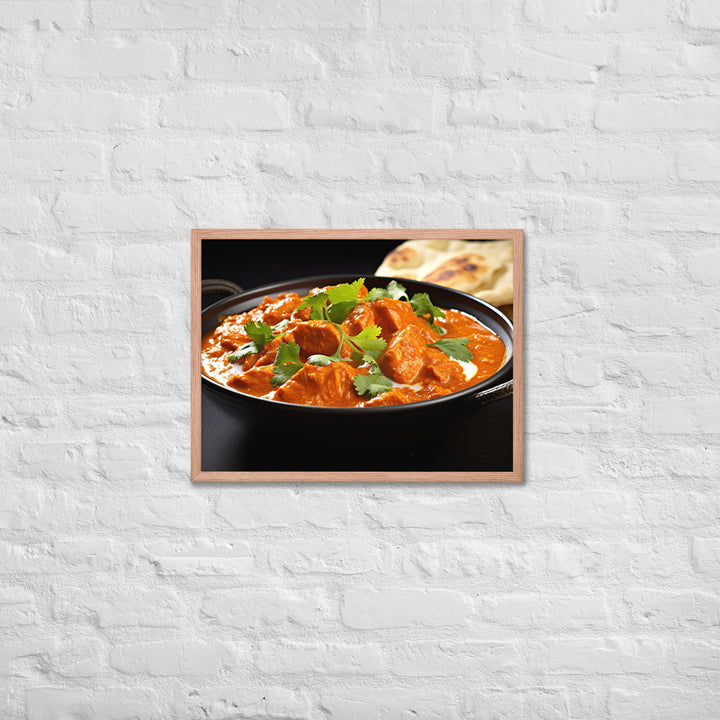 Butter Chicken Framed poster 🤤 from Yumify.AI